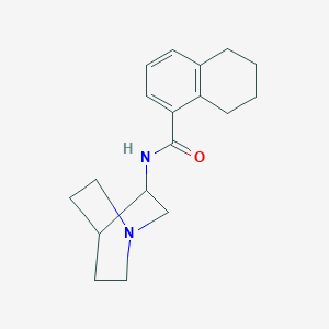 (S)-N-(Quinuclidin-3-yl)-5,6,7,8-tetrahydronaphthalene-1-carboxamide