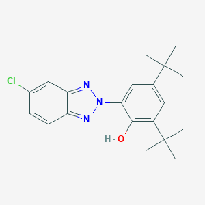 B103850 2,4-Di-tert-butyl-6-(5-chloro-2H-benzotriazol-2-yl)phenol CAS No. 3864-99-1