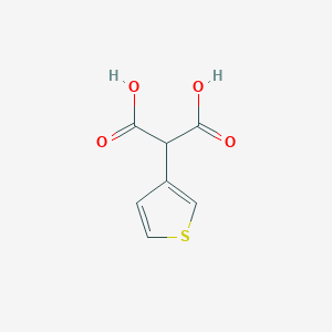 molecular formula C7H6O4S B103929 3-噻吩丙二酸 CAS No. 21080-92-2
