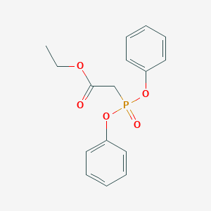 molecular formula C16H17O5P B103945 Ethyl 2-(diphenoxyphosphoryl)acetate CAS No. 16139-79-0
