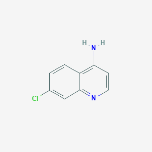 molecular formula C9H7ClN2 B103981 4-Amino-7-chloroquinoline CAS No. 1198-40-9
