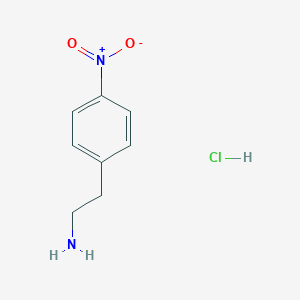 molecular formula C8H11ClN2O2 B104007 4-硝基苯乙胺盐酸盐 CAS No. 29968-78-3