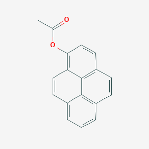 molecular formula C18H12O2 B104027 1-芘乙酸酯 CAS No. 78751-40-3