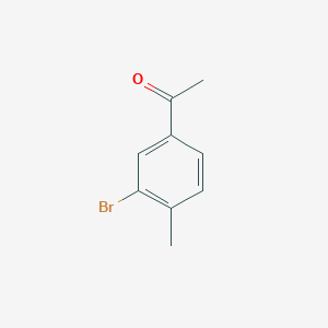 molecular formula C9H9BrO B104063 3'-溴-4'-甲基苯乙酮 CAS No. 40180-80-1