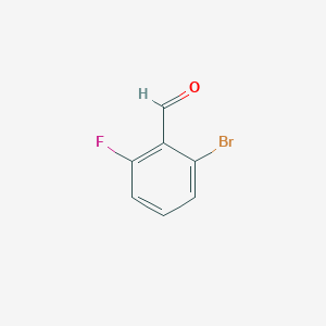 B104081 2-Bromo-6-fluorobenzaldehyde CAS No. 360575-28-6