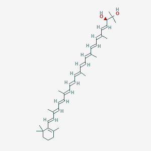 molecular formula C40H56O2 B104089 褶菌黄素 CAS No. 16795-87-2
