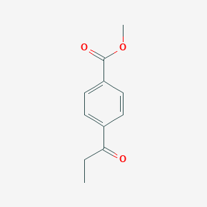 molecular formula C11H12O3 B104100 4-丙酰基苯甲酸甲酯 CAS No. 17745-40-3