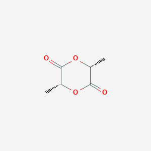molecular formula C6H8O4 B104115 (3R,6R)-3,6-二甲基-1,4-二氧六环-2,5-二酮 CAS No. 13076-17-0