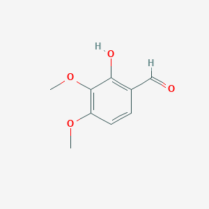 molecular formula C9H10O4 B104142 2-羟基-3,4-二甲氧基苯甲醛 CAS No. 19283-70-6