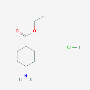 molecular formula C9H18ClNO2 B104198 反式-4-氨基环己烷甲酸乙酯盐酸盐 CAS No. 61367-17-7
