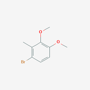 molecular formula C9H11BrO2 B104200 1-溴-3,4-二甲氧基-2-甲苯 CAS No. 74866-17-4