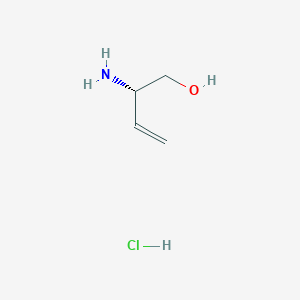 molecular formula C4H10ClNO B104215 (S)-2-氨基丁-3-烯-1-醇盐酸盐 CAS No. 219803-57-3