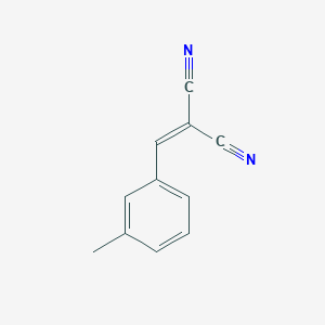 B104252 (3-Methylbenzylidene)propanedinitrile CAS No. 15728-26-4