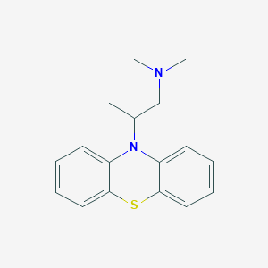 molecular formula C17H20N2S B104278 异丙嗪 CAS No. 303-14-0
