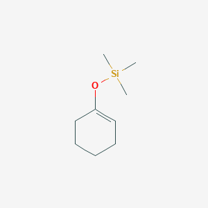 molecular formula C9H18OSi B104308 三甲基-(1-环己烯-1-氧基)硅烷 CAS No. 6651-36-1