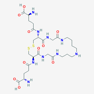 molecular formula C27H47N9O10S2 B104310 锥虫硫醇 CAS No. 96304-42-6