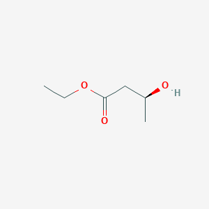 molecular formula C6H12O3 B104313 Ethyl (S)-3-hydroxybutyrate CAS No. 56816-01-4