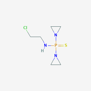 molecular formula C6H13ClN3PS B104342 N-氯乙基 ThioTEPA CAS No. 90877-51-3