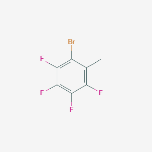 molecular formula C7H3BrF4 B104348 2-Bromo-3,4,5,6-tetrafluorotoluene CAS No. 16583-13-4