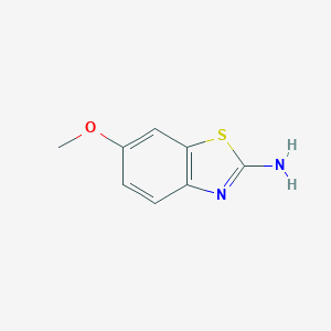 B104352 2-Amino-6-methoxybenzothiazole CAS No. 1747-60-0