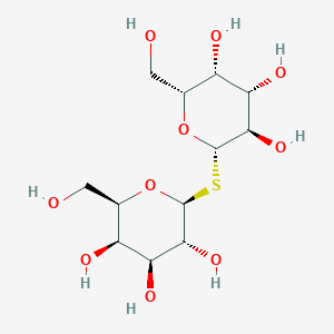 molecular formula C12H22O10S B104359 硫代半乳糖苷 CAS No. 51555-87-4