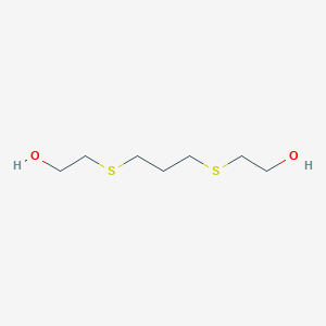 molecular formula C7H16O2S2 B104364 1,3-双(2-羟乙基硫代)丙烷 CAS No. 16260-48-3