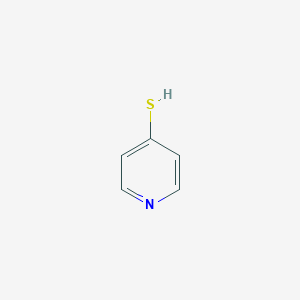 molecular formula C5H5NS B010438 4-巯基吡啶 CAS No. 19829-29-9