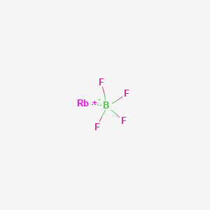 molecular formula BF4Rb B104397 四氟硼酸铷 CAS No. 18909-68-7