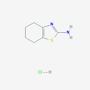 molecular formula C7H11ClN2S B104421 4,5,6,7-四氢苯并噻唑-2-胺盐酸盐 CAS No. 15951-21-0