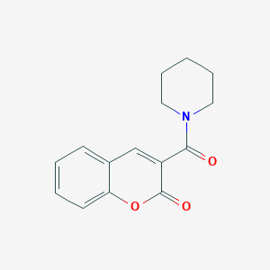 B104424 Coumarin, 3-(piperidinocarbonyl)- CAS No. 18144-51-9