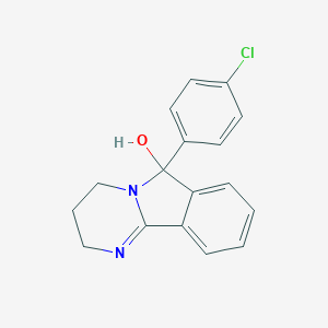 B104430 6-(4-Chloro-phenyl)-2,3,4,6-tetrahydro-pyrimido[2,1-a]isoindol-6-ol CAS No. 36951-86-7