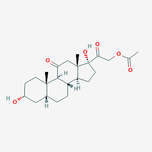B104431 3alpha,17,21-Trihydroxy-5beta-pregnane-11,20-dione 21-acetate CAS No. 17736-20-8