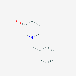 molecular formula C13H17NO B104484 1-Benzyl-4-methylpiperidin-3-one CAS No. 32018-96-5