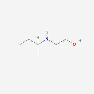 molecular formula C6H15NO B104520 2-[(1-甲基丙基)氨基]乙醇 CAS No. 35265-04-4