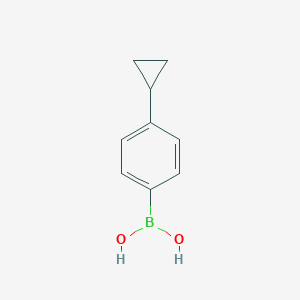 molecular formula C9H11BO2 B104548 4-环丙基苯硼酸 CAS No. 302333-80-8