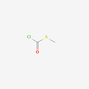 molecular formula C2H3ClOS B104577 S-甲基氯硫代甲酸酯 CAS No. 18369-83-0