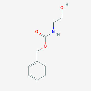 molecular formula C10H13NO3 B104591 苄基N-(2-羟乙基)氨基甲酸酯 CAS No. 77987-49-6