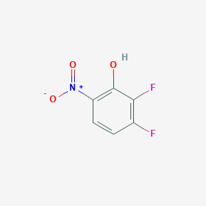 molecular formula C6H3F2NO3 B104600 2,3-二氟-6-硝基苯酚 CAS No. 82419-26-9
