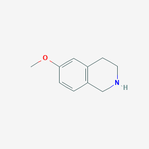 molecular formula C10H13NO B104604 6-甲氧基-1,2,3,4-四氢异喹啉 CAS No. 42923-77-3