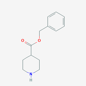 molecular formula C13H17NO2 B104647 苄基哌啶-4-羧酸酯 CAS No. 103824-89-1
