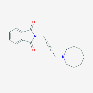 B104659 Phthalimide, N-(4-(octahydroazocin-1-yl)but-2-ynyl)- CAS No. 19446-30-1