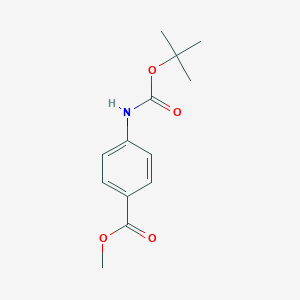 molecular formula C13H17NO4 B104676 Methyl 4-(BOC-amino)benzoate CAS No. 164596-20-7