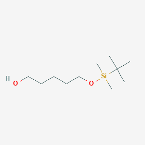 molecular formula C11H26O2Si B104722 5-(tert-Butyldimethylsilyloxy)-1-pentanol CAS No. 83067-20-3
