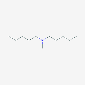 molecular formula C11H25N B104760 甲基二戊胺 CAS No. 76257-73-3