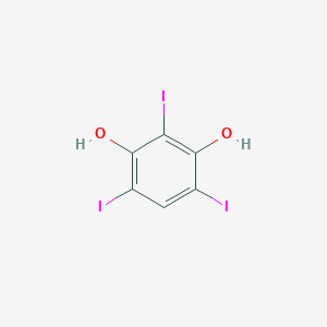 molecular formula C6H3I3O2 B104771 2,4,6-三碘间苯二酚 CAS No. 19403-92-0