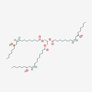 molecular formula C57H104O9 B104778 三蓖麻油酸甘油酯 CAS No. 15505-14-3