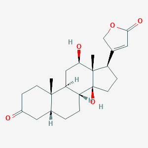 molecular formula C₂₃H₃₂O₅ B104785 3-酮-地高辛 CAS No. 4442-17-5