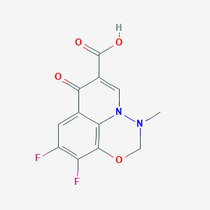 molecular formula C12H8F2N2O4 B104802 玛波沙星杂质 B CAS No. 115551-41-2