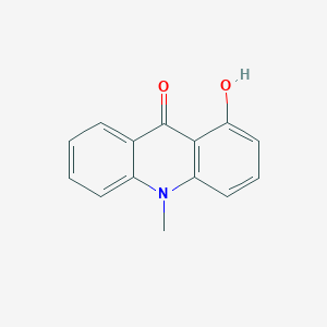 molecular formula C14H11NO2 B104861 1-羟基-10-甲基吖啶酮 CAS No. 16584-54-6