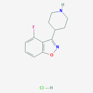 B104879 4-Fluoro-3-(piperidin-4-yl)benzo[d]isoxazole hydrochloride CAS No. 95742-19-1